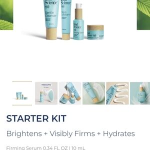 Kind Science Skincare Starter Kit Blue Never Opened NWOT By Ellen DeGeneres